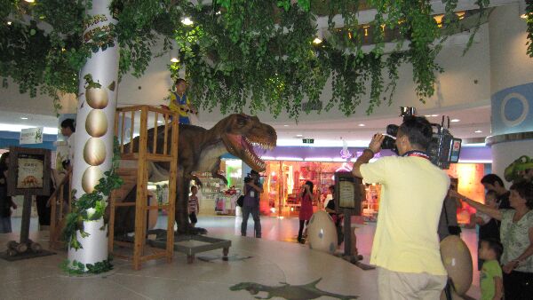广州恐龙展览-仿真活体